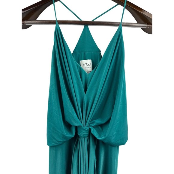 NWT Misa Teal Mini Dress size XS - Picture 2 of 8